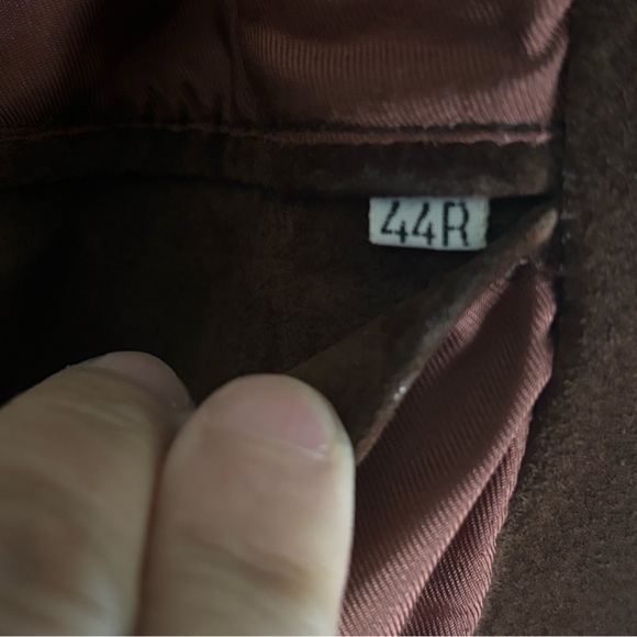 Vintage Pierre Cardin - suede 44R - Picture 3 of 9